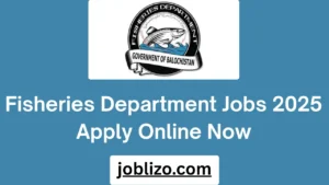 Fisheries Department Jobs 2025 Apply Online Now