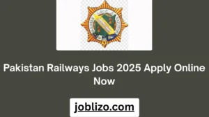 Pakistan Railways Jobs 2025 Apply Online Now