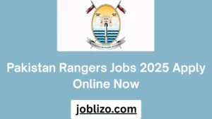 Pakistan Rangers Jobs 2025 Apply Online Now