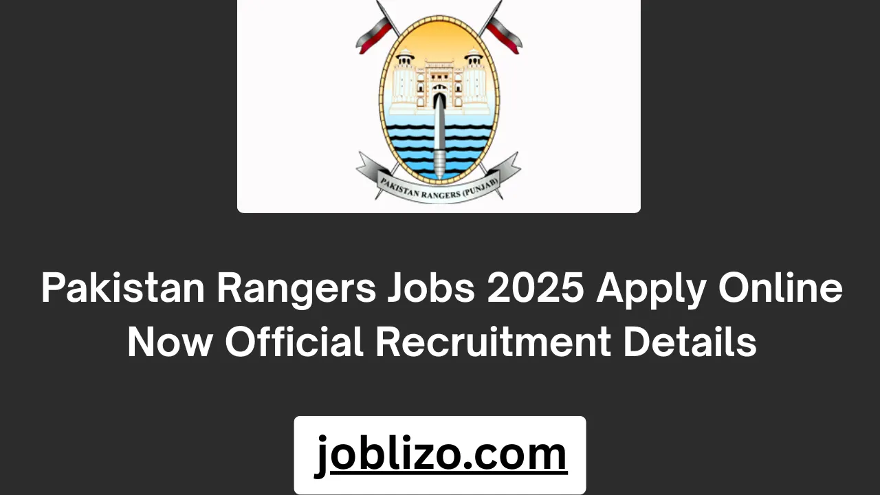Pakistan Rangers Jobs 2025 Apply Online Now Official Recruitment Details